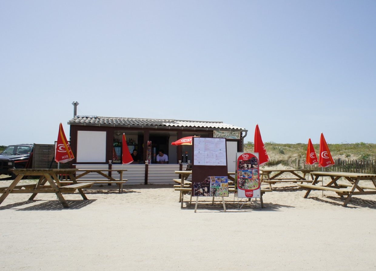 La cabane à Patou, Euronat, snack plage centrale