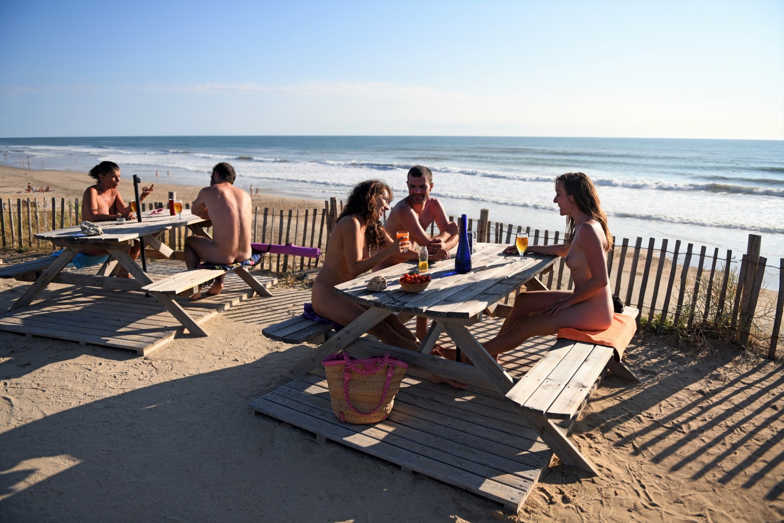 Euronat naturist resort in France - Accomodations and camping 