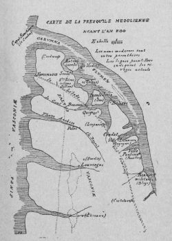 Presqu'île du Médoc avant 580