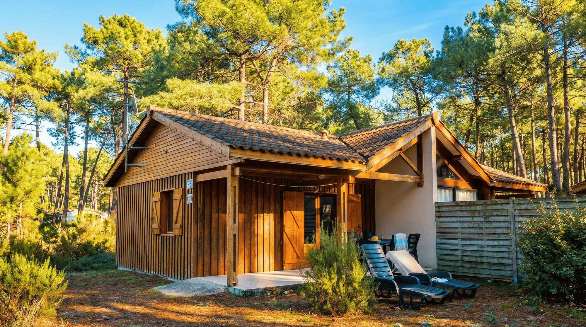 Location hébergement naturiste 2 pièces